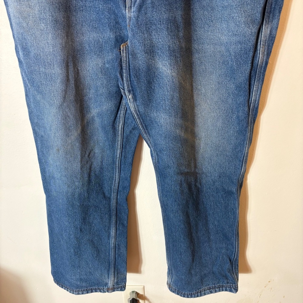 Duluth Trading Co Ballroom Flannel-Lined Relaxed Fit Jeans Size 42x30 - Picture 4 of 11
